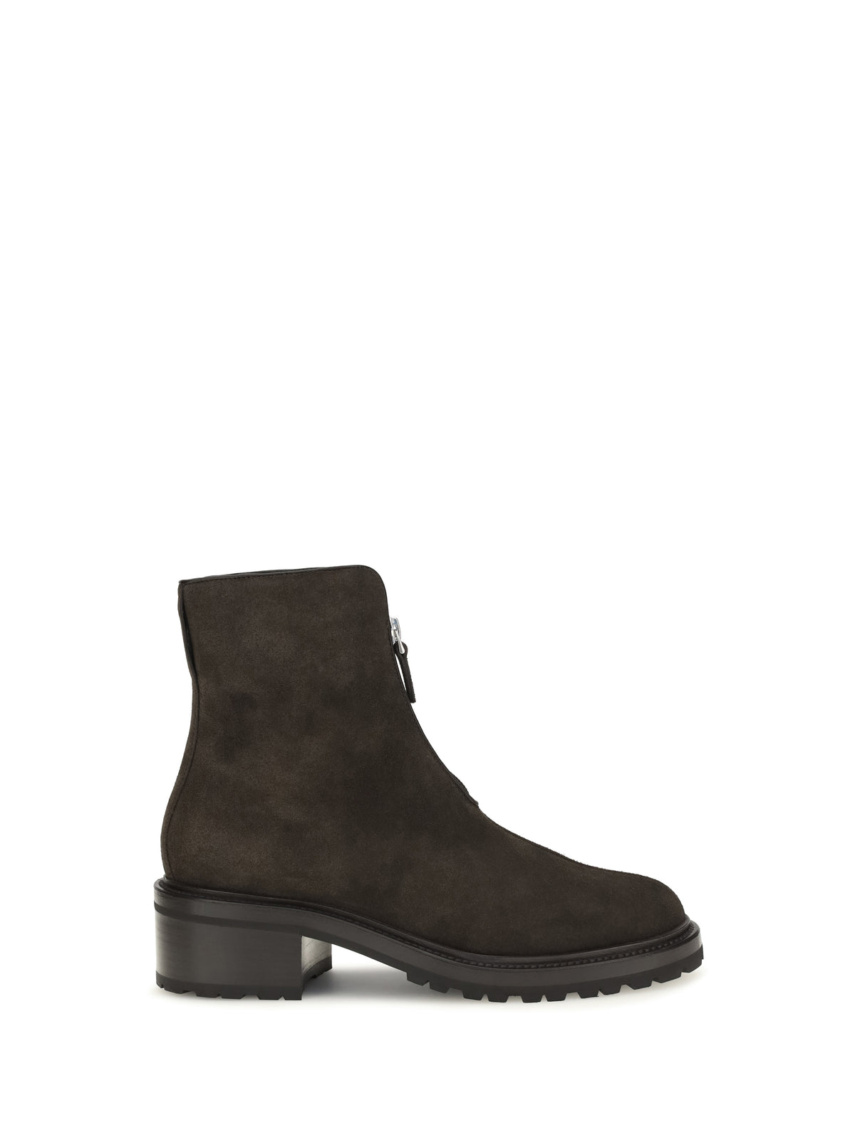 The Row Hike suede Ankle Boots - Moka