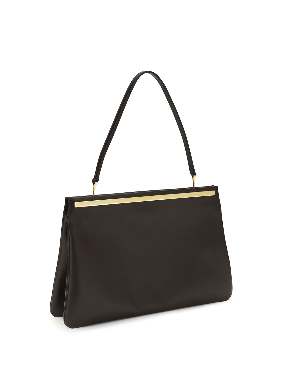 The Row Elise Handbag - Ebony Brown New Ang