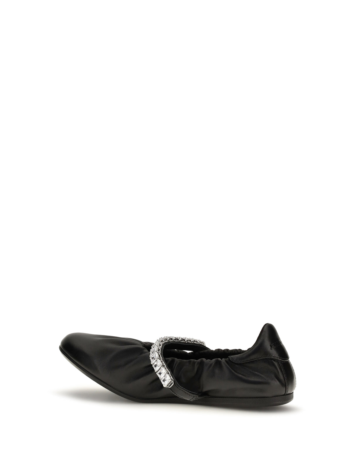 Jimmy Choo Jade Ballerinas - X Black/Crystal