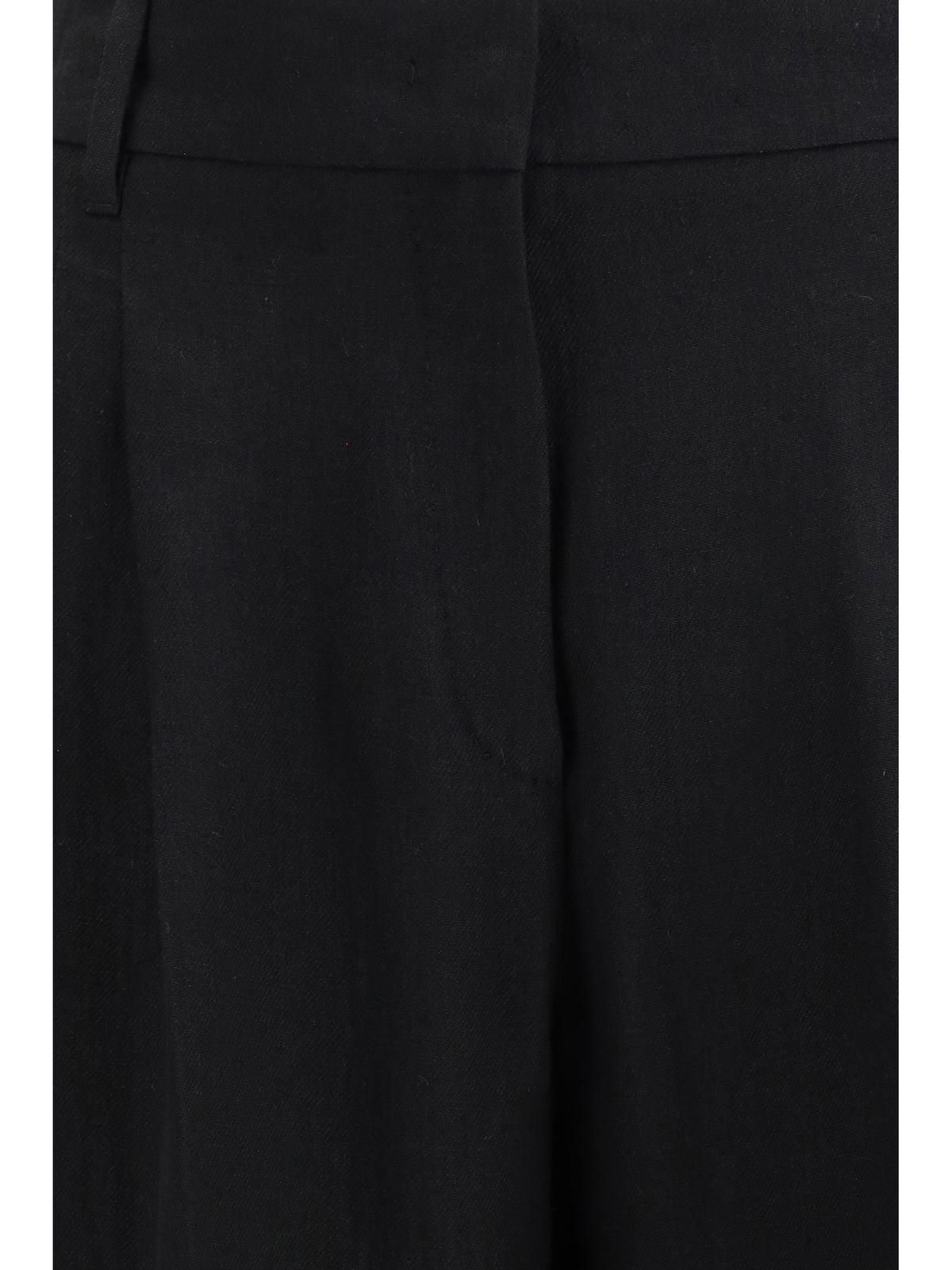 Max Mara Studio Mstsumero Pants in linen batavia - Black