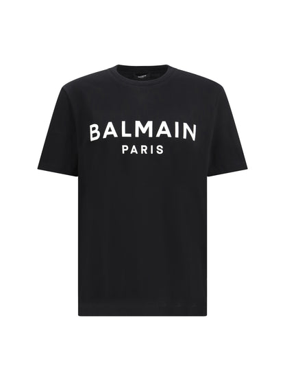 BALMAIN Cotton print T-shirt