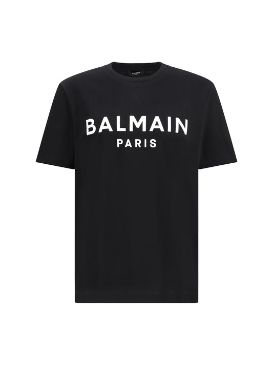 BALMAIN Cotton print T-shirt