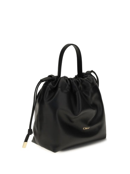 Chloé Icons leather chain Shoulder Bag - Black