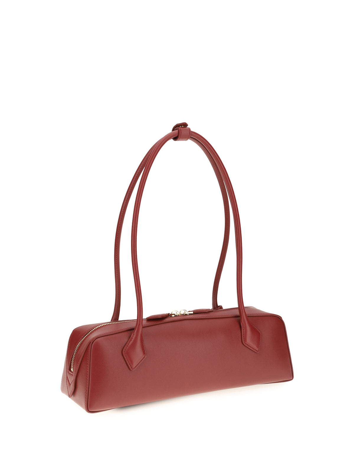 Alaïa Small Le Teckel Shoulder Bag - Rouge Carmin