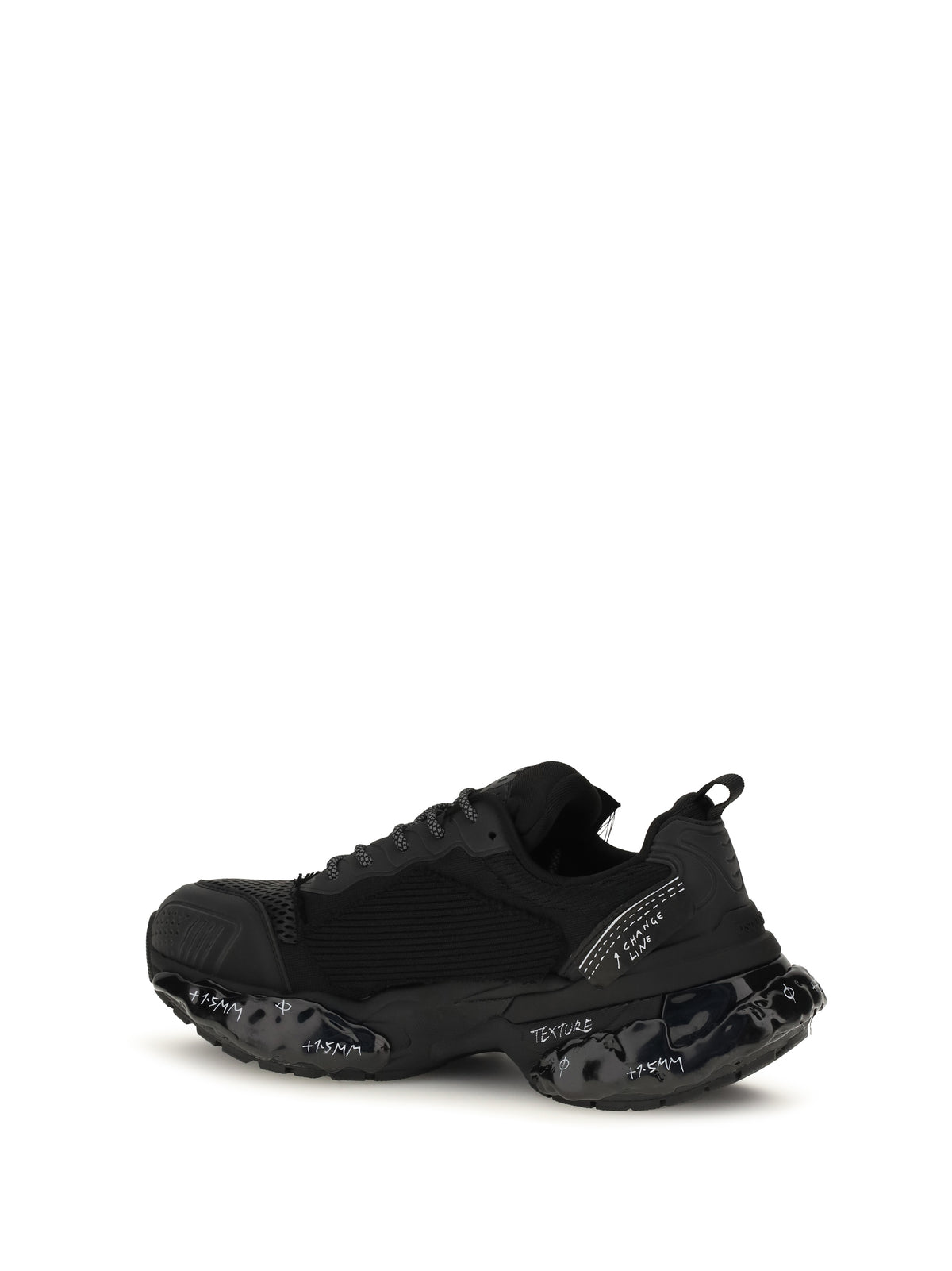 Dsquared2 Faster Sneakers with mesh inserts - Black