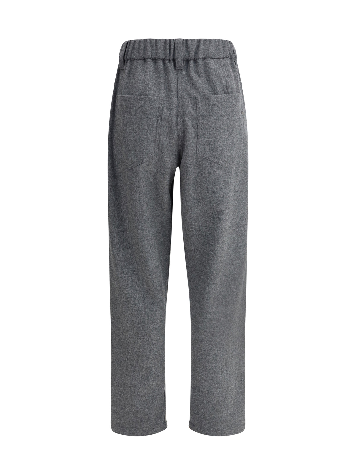 Brunello Cucinelli Wool Pants - Grey Medium