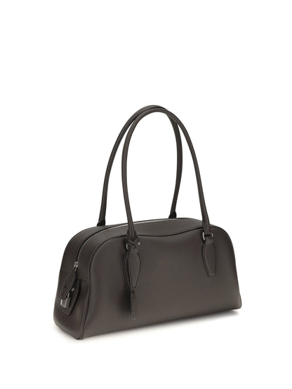 The Row India Shoulder Bag - Walnut Shadow Ans