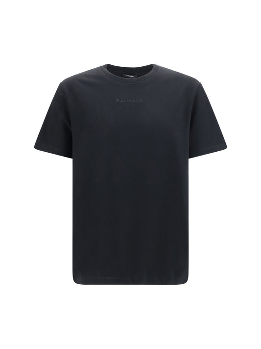 BALMAIN Embroidered logo T-shirt