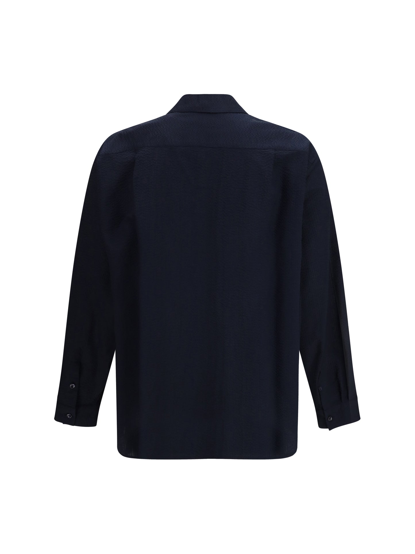 GIORGIO ARMANI Cotton Shirt with classic collar