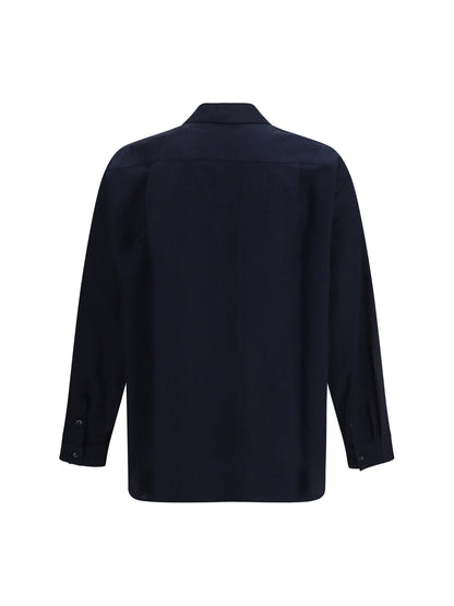 GIORGIO ARMANI Cotton Shirt with classic collar