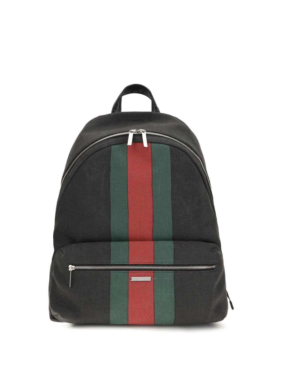 Gucci Large Web Backpack - Nika Blk Vrv/Blk/T.G