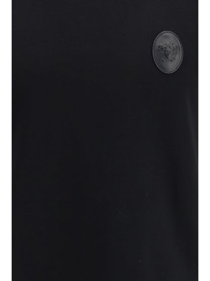 Versace Logo application T-Shirt - Black