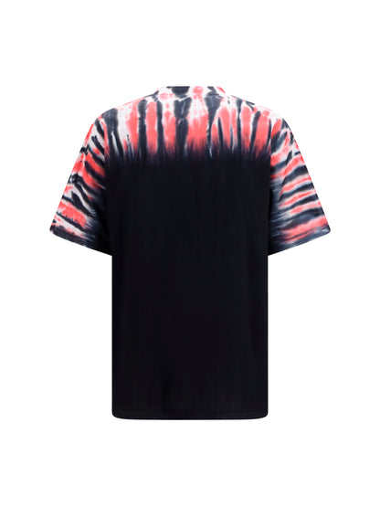 Balenciaga Extreme Tie Dye T-shirt - Black