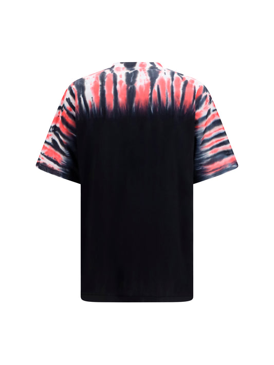 Balenciaga Extreme Tie Dye T-shirt - Black