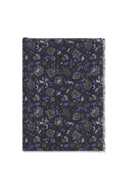 Kiton Paisley patterned Scarf - Multi