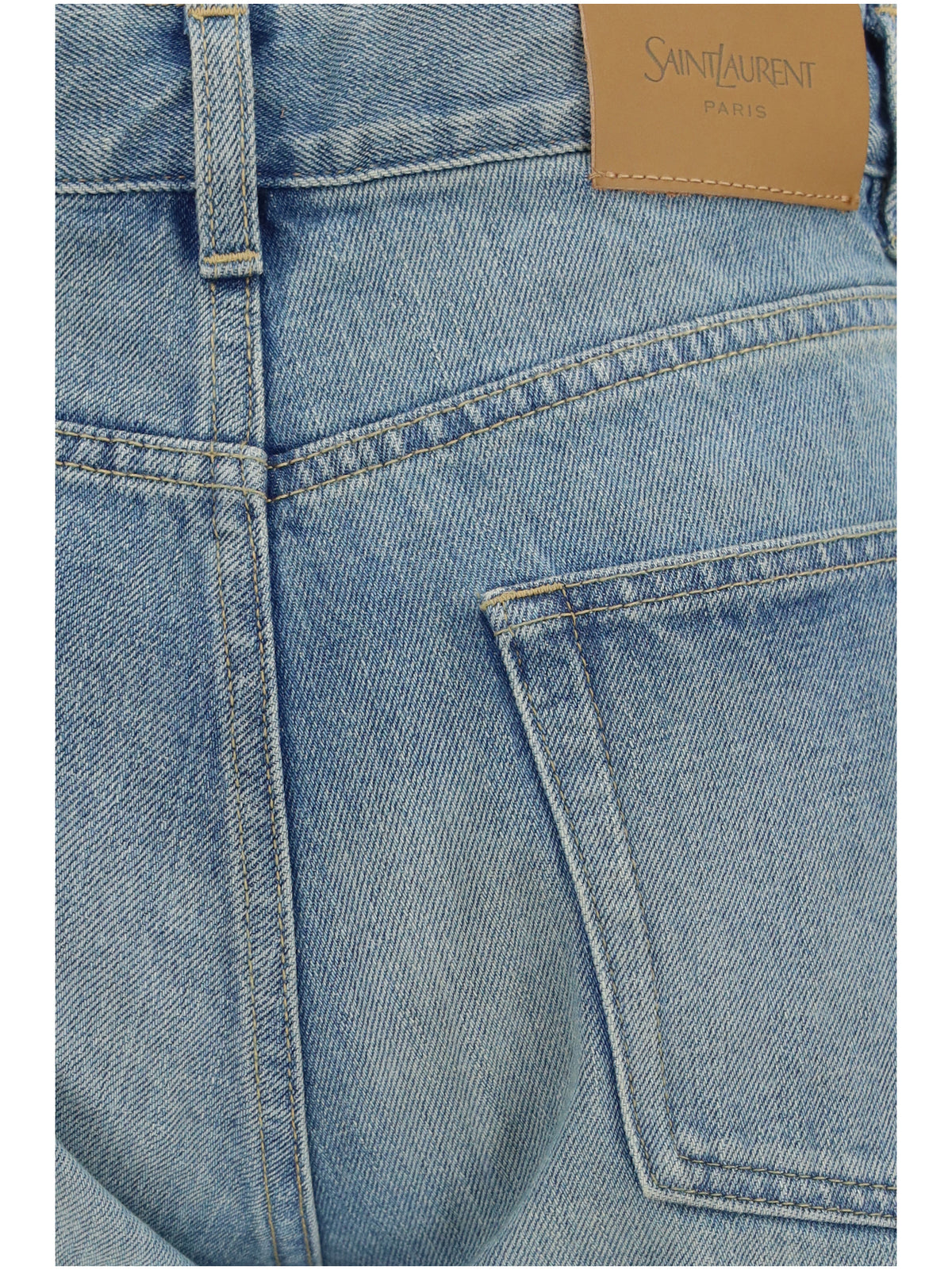 Saint Laurent Authentic Straight Jeans - Authentic Medium Blue