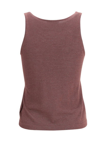 BRUNELLO CUCINELLI Sparkling knit Tank Top