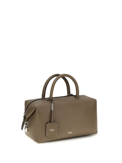 Max Mara Holdall leather Handbag - Clay