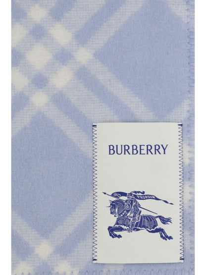 BURBERRY Check wool Scarf