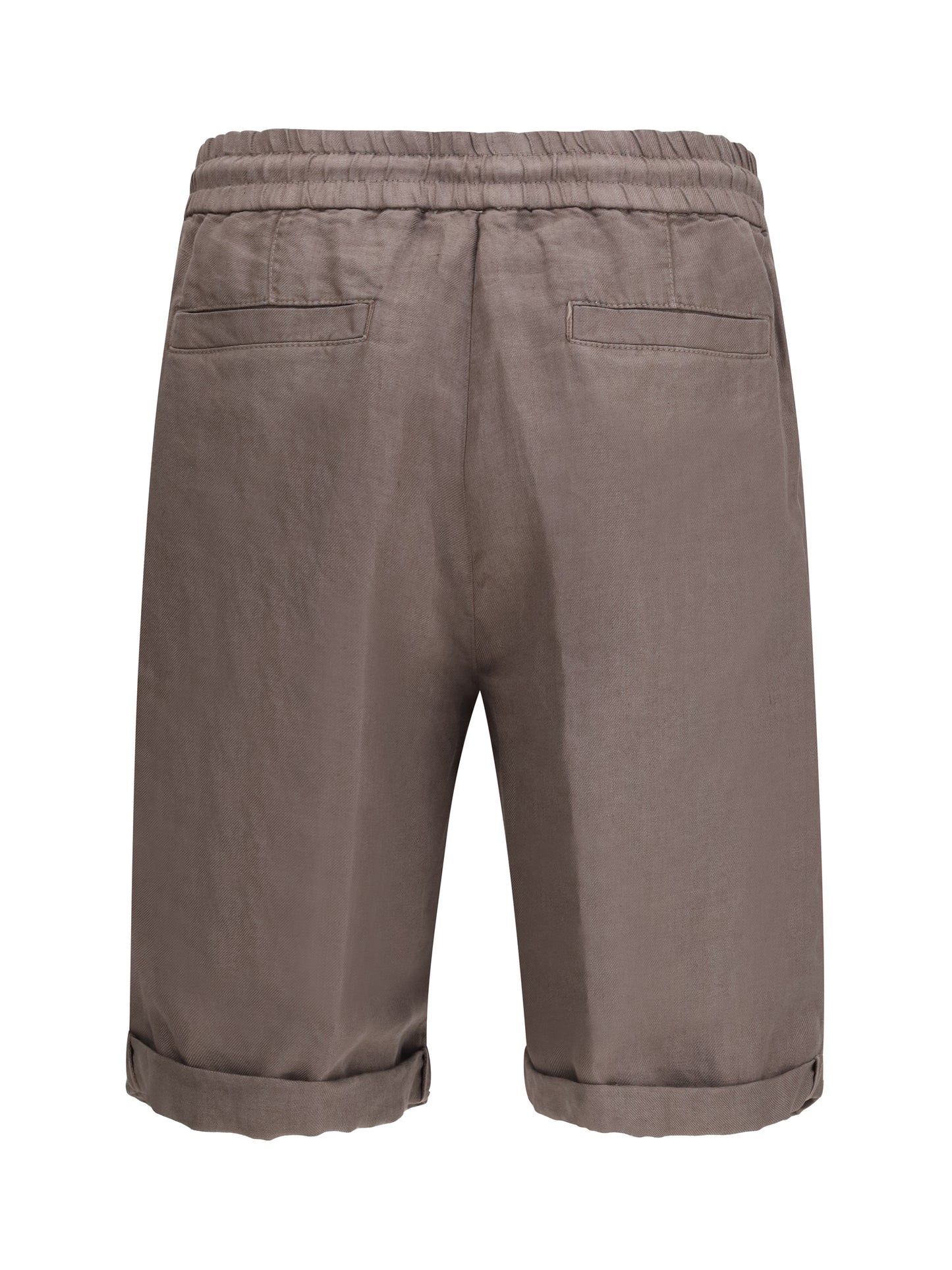 BRUNELLO CUCINELLI Linen Dyed Shorts