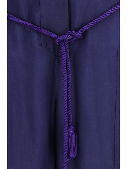 GIORGIO ARMANI Viscose and silk gauze Jumpsuit