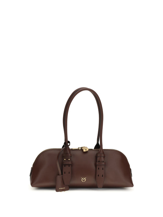 PINKO Large Bowling Baguette Shoulder Bag