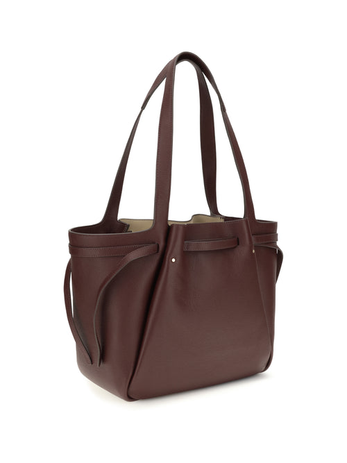 Tory Burch Romy Tote Bag - Dark Carmine