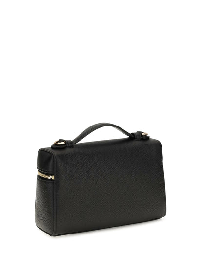 Tory Burch Romy Slim Top Handle Bag - Black