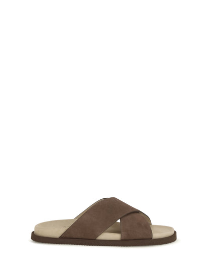 BRUNELLO CUCINELLI Suede Sandals