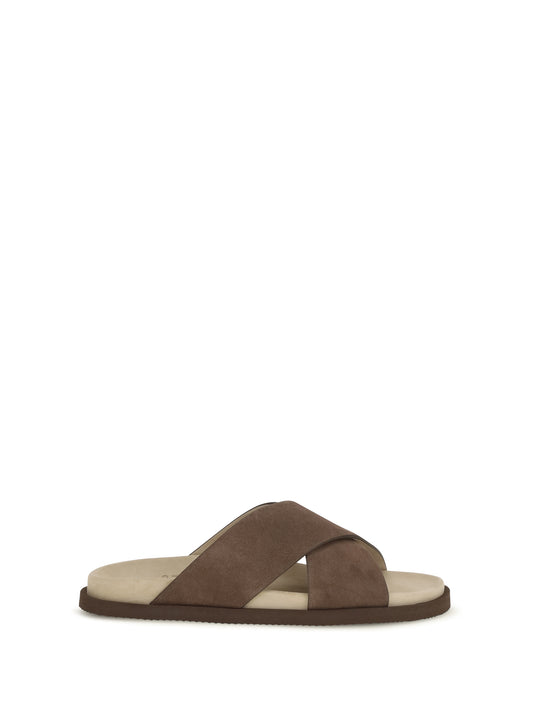 BRUNELLO CUCINELLI Suede Sandals