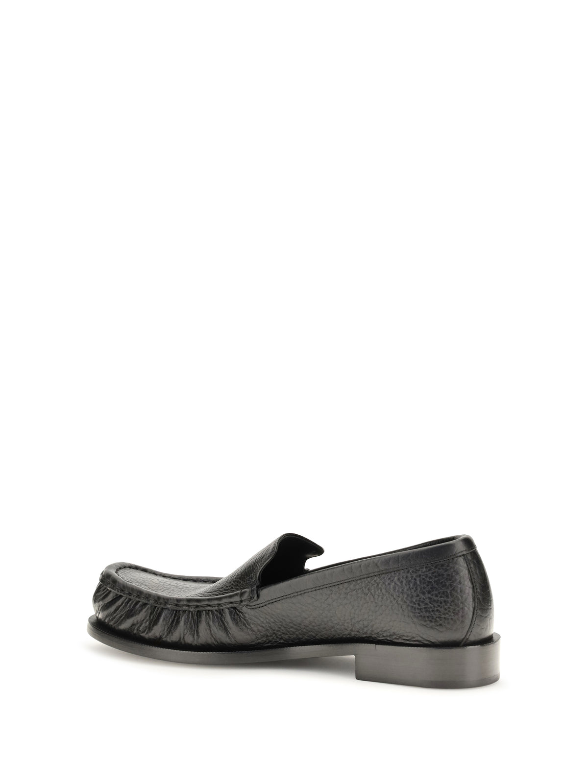 Dries Van Noten Leather Loafers - Black