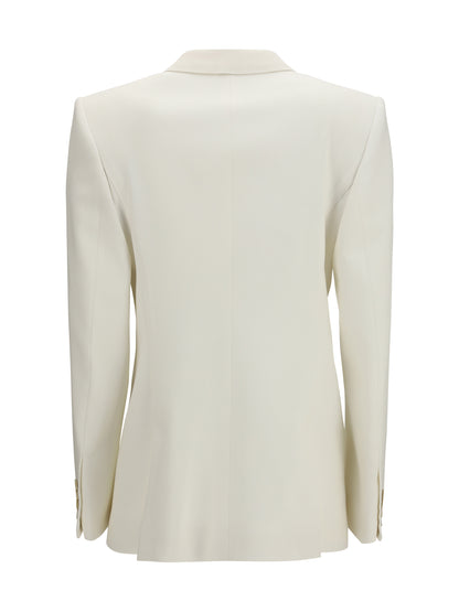 GIVENCHY Double-breasted wool and mohair Jacket