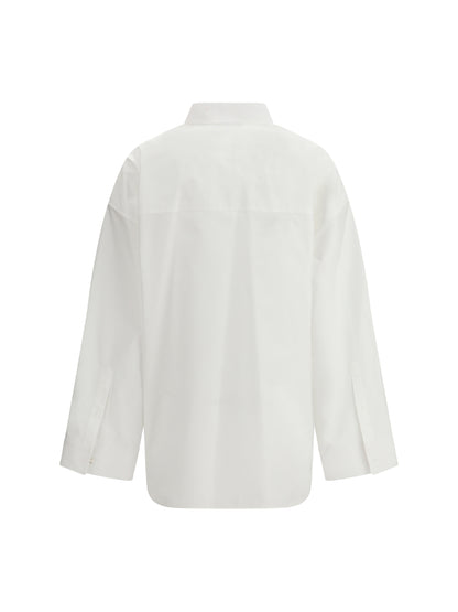 BALENCIAGA Lace-up cotton Shirt