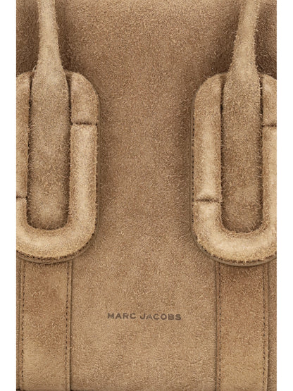 Marc Jacobs Babe City Tote suede Handbag - Hazelnut
