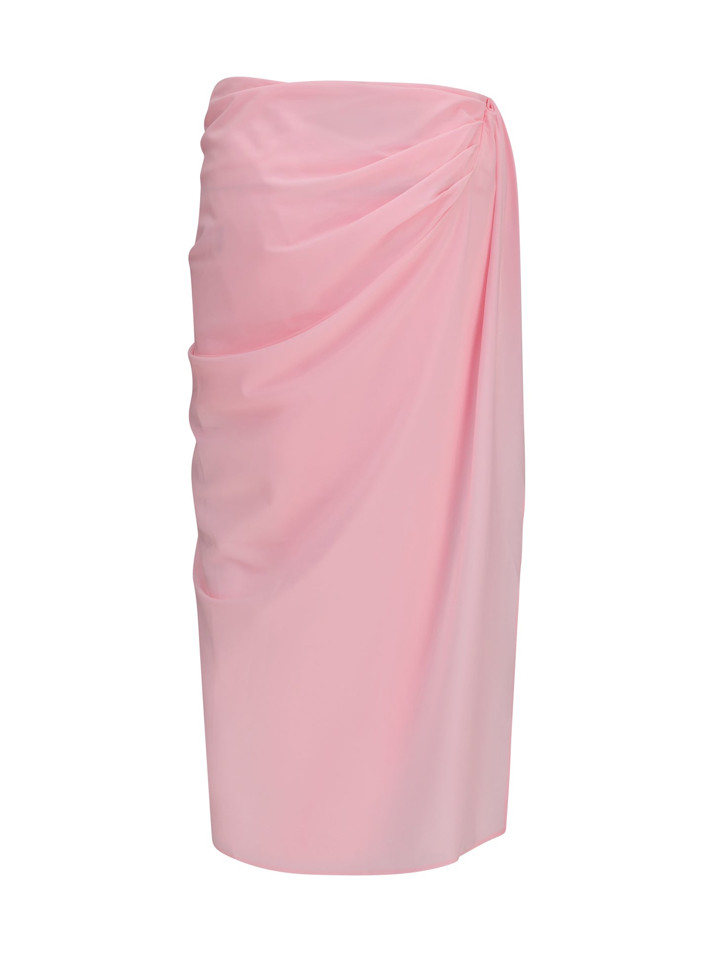 JACQUEMUS Pareo Skirt in stretch muslin