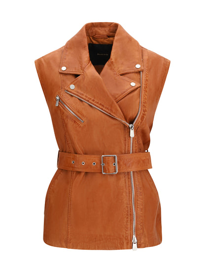 PINKO Gypsy biker-style Vest