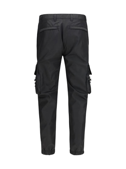 Prada Re-Nylon Cargo Pants - Black