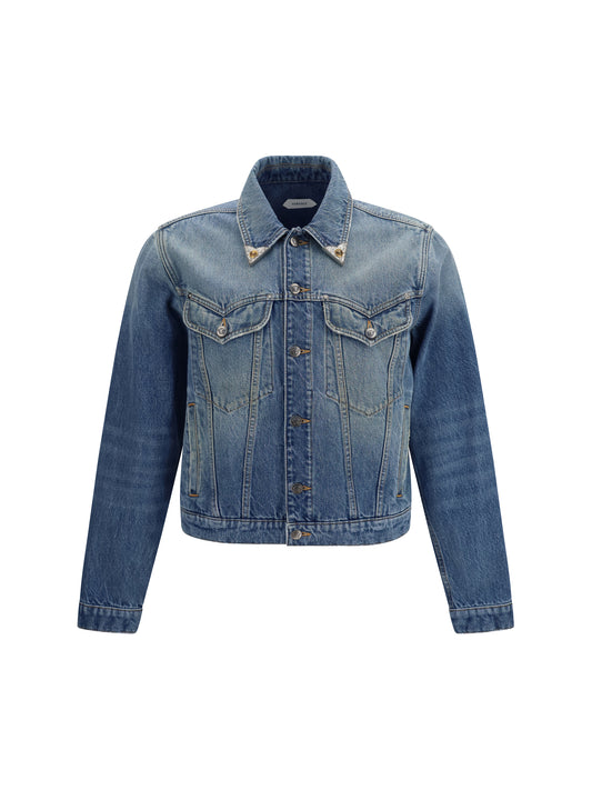 Versace Stonewashed denim Jacket - Medium Blue
