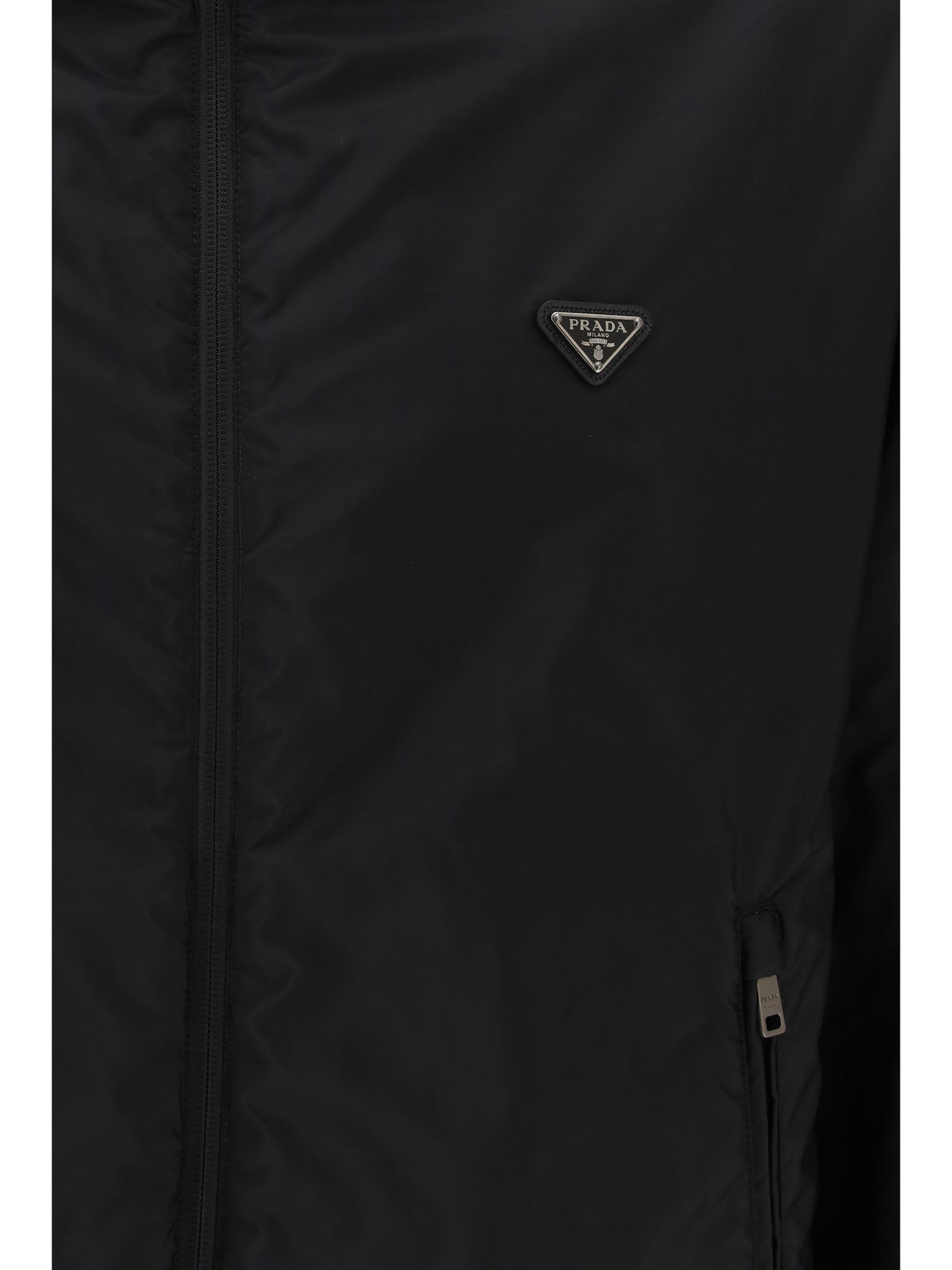 Prada Re-Nylon Down Jacket - Corteccia+Nero