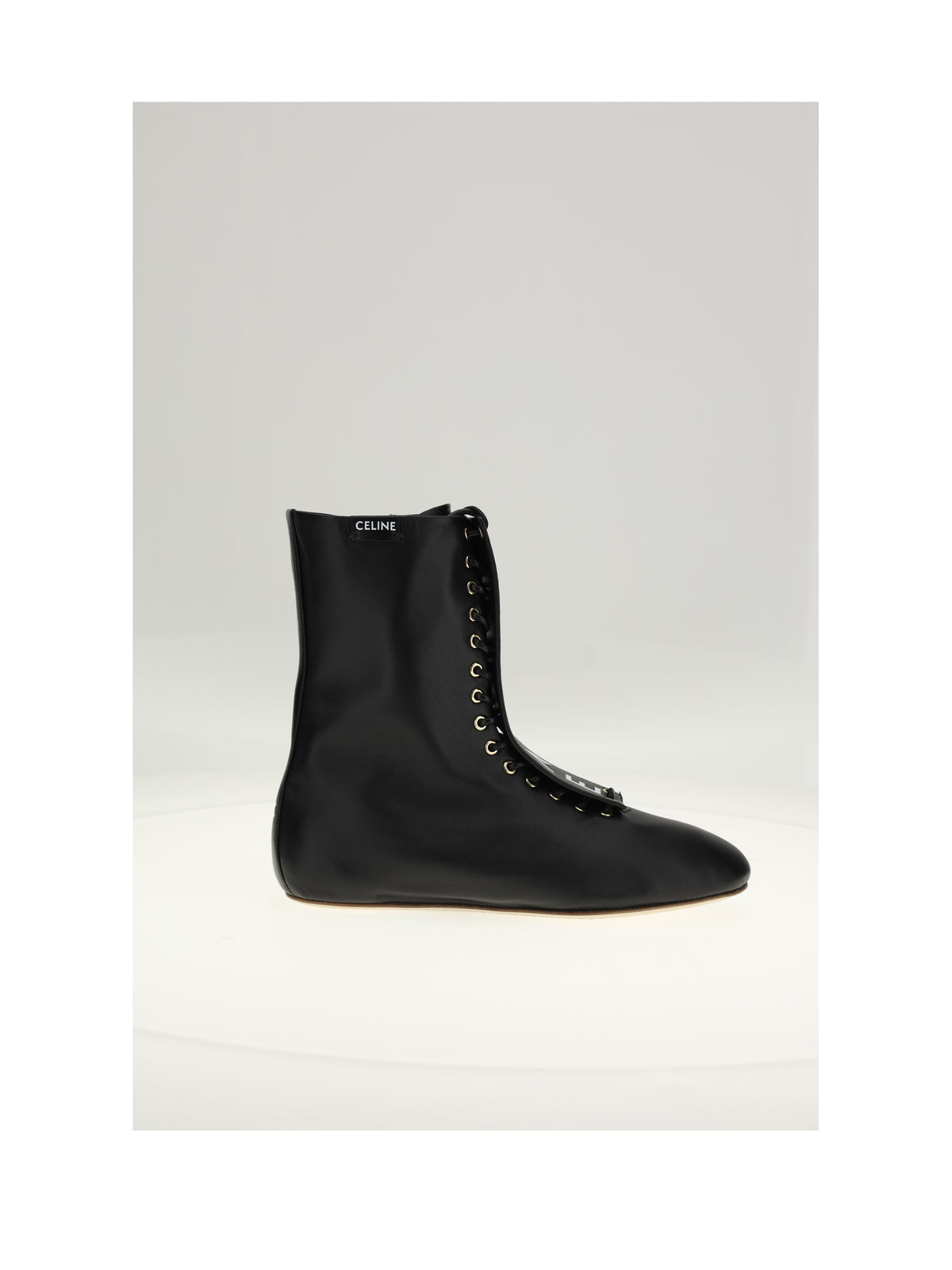 Celine LACE-UP BOOT 05 - Black