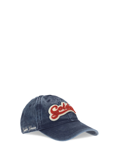 Golden Goose Journey Baseball Cap - Dress Blues