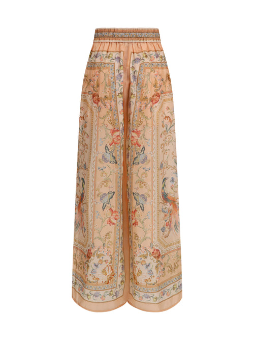 Zimmermann Roselight Pants - Pink Tapestry Floral