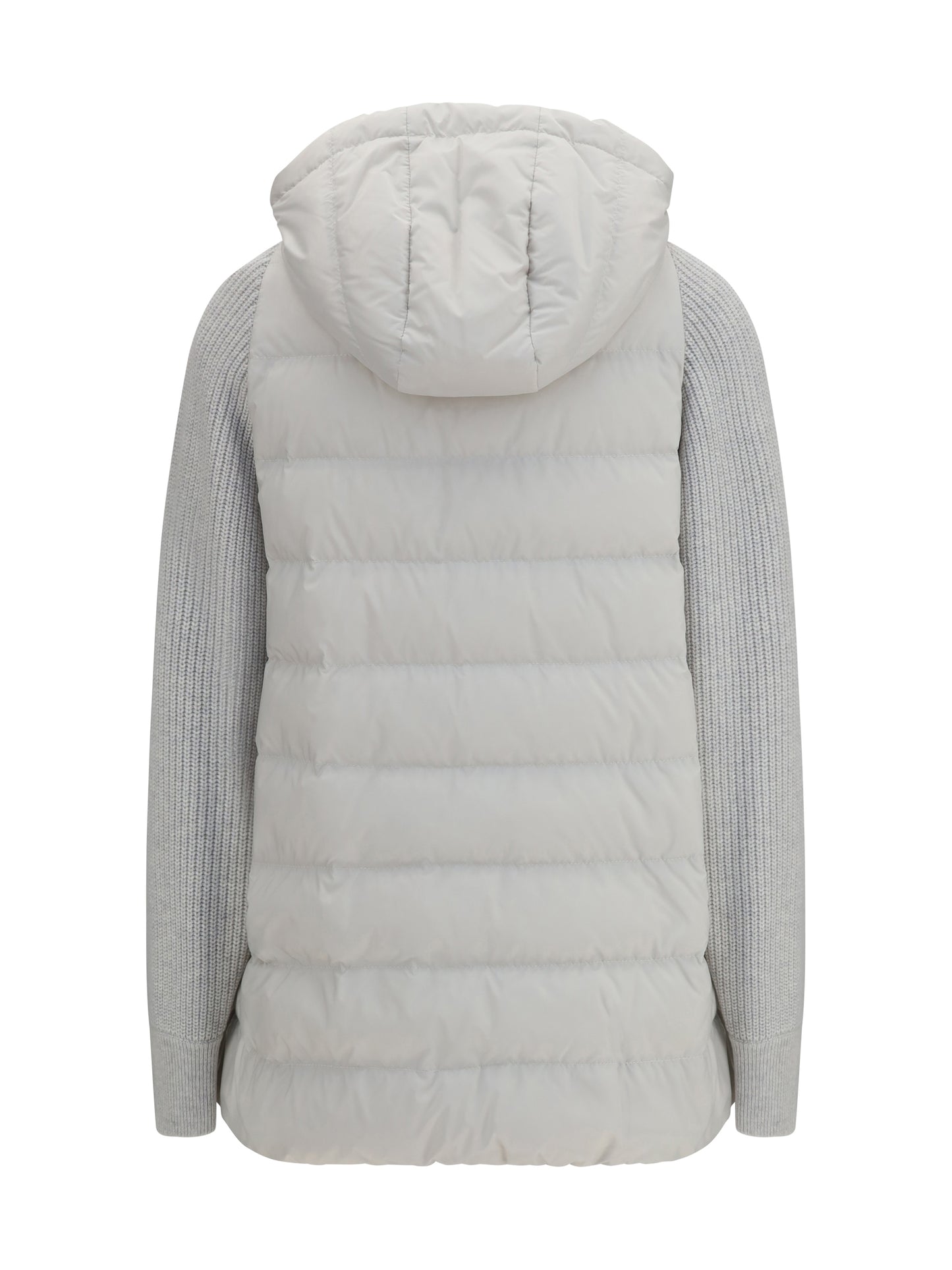 BRUNELLO CUCINELLI Long monili chain Puffer Jacket