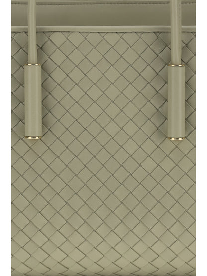 Bottega Veneta Barbara Tote Bag - Travertine-Brass V
