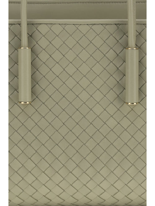 Bottega Veneta Barbara Tote Bag - Travertine-Brass V
