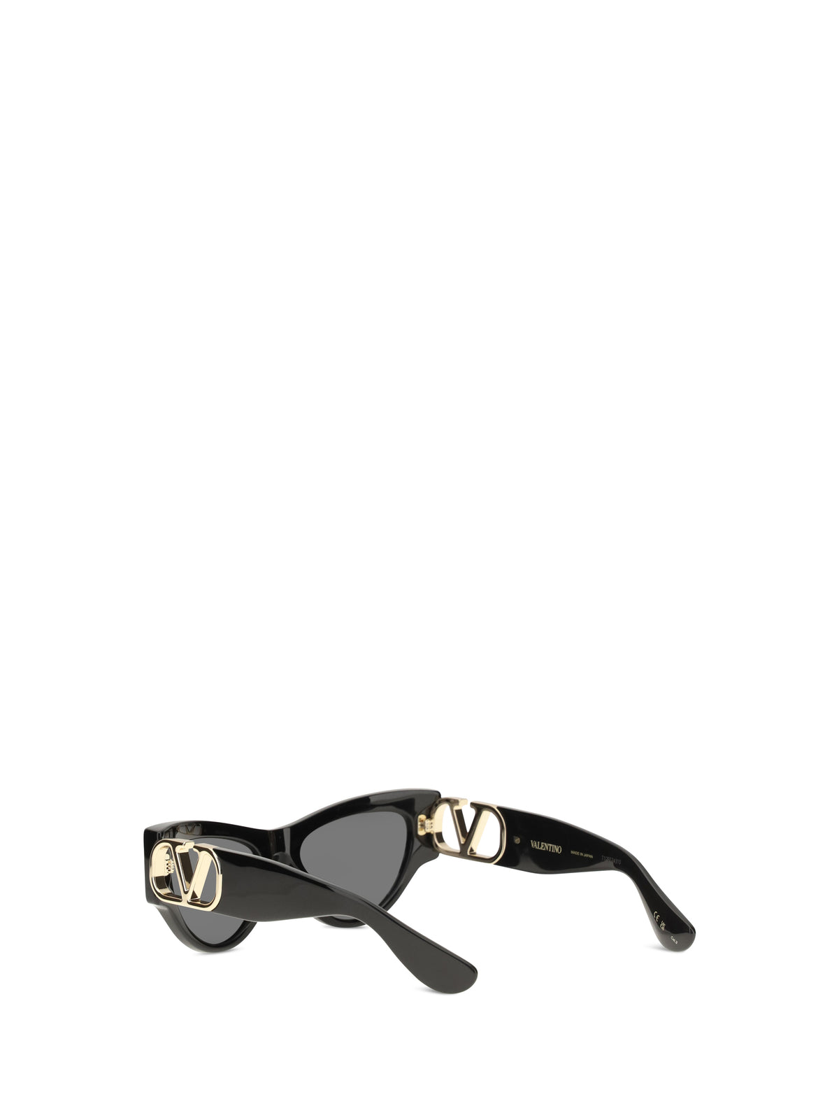 Valentino Garavani VG0053S Cat-Eye Sunglasses - Black-Black-Grey