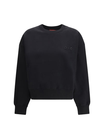 Gucci Brushed cotton jersey Sweatshirt - Black/Mix