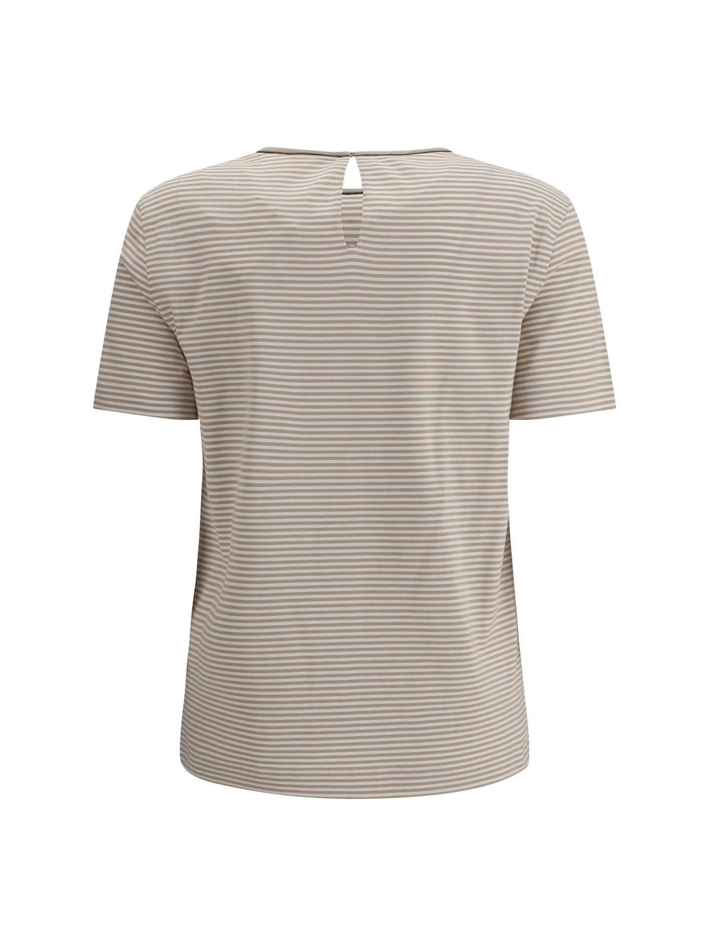 BRUNELLO CUCINELLI Striped jersey T-Shirt