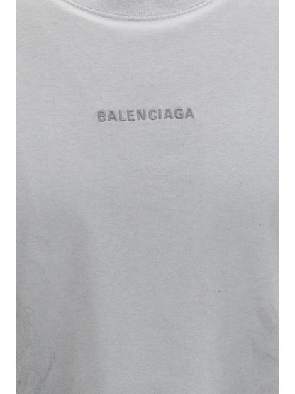 BALENCIAGA Back Medium Fit T-shirt in dry jersey