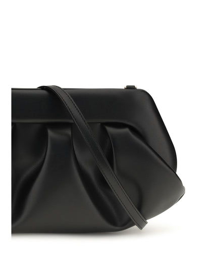 Themoirè Emera Bios Vegan leather Clutch - Jet Black